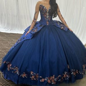Blue  Size 2 Ball gown dress